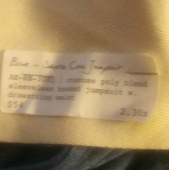 Ash & Ember Sleeveless Hooded Jumpsuit Drawstring - Picture 6 of 8